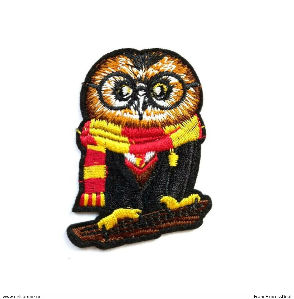 1 Écusson Brodé Thermocollant NEUF ( Patch ) - Harry Potter Chouette Hibou Owl - Patches