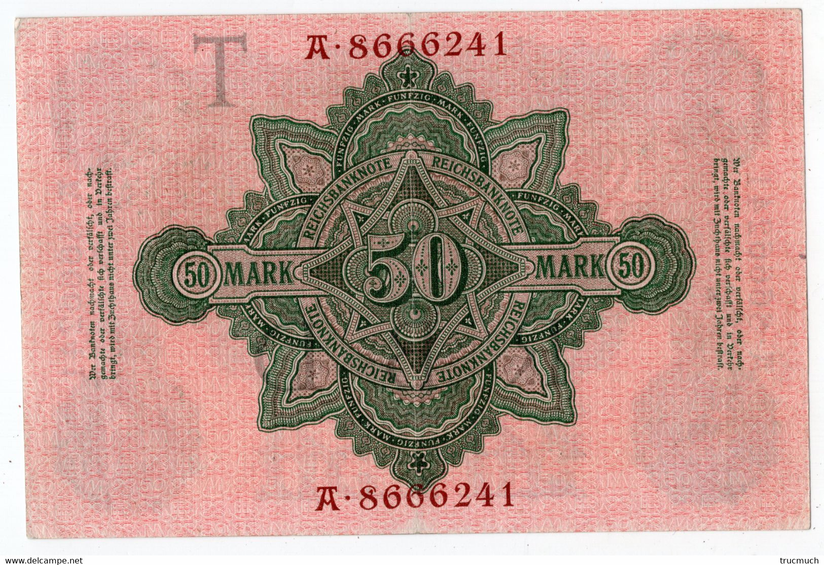 15 - ALLEMAGNE - 50 Mark - Berlin, 21.04.1910 - 50 Mark