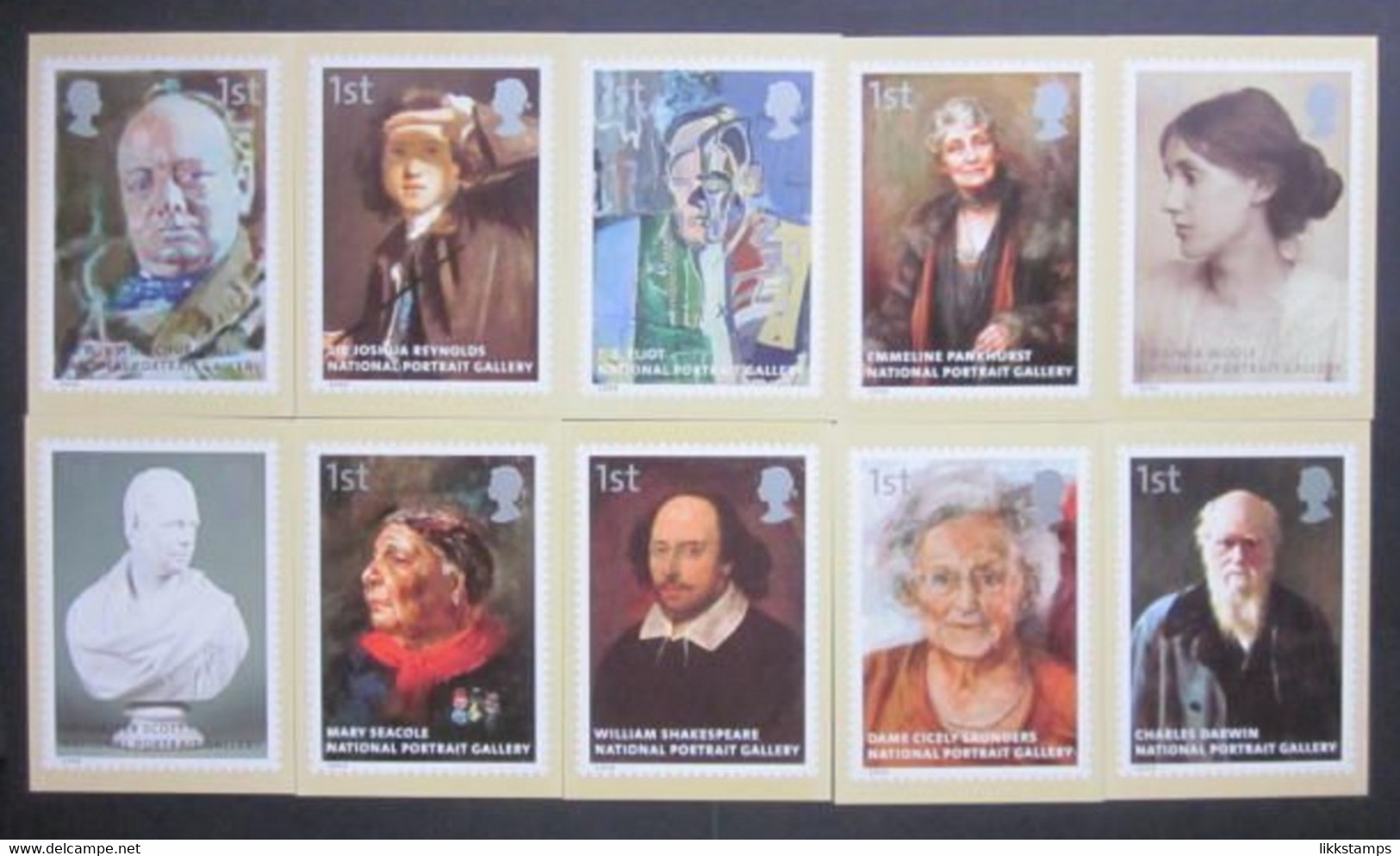 2006 THE NATIONAL PORTRAIT GALLERY, LONDON P.H.Q. CARDS UNUSED, ISSUE No. 289 (D) #00783 - PHQ Cards