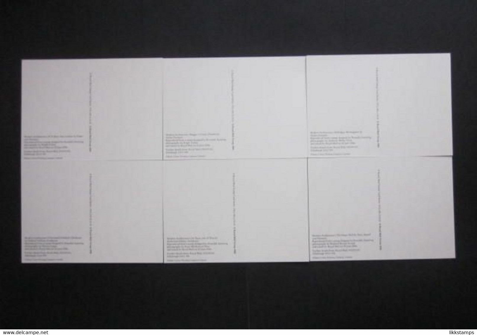 2006 MODERN ARCHITECTURE P.H.Q. CARDS UNUSED, ISSUE No. 288 (B) #00791 - Carte PHQ