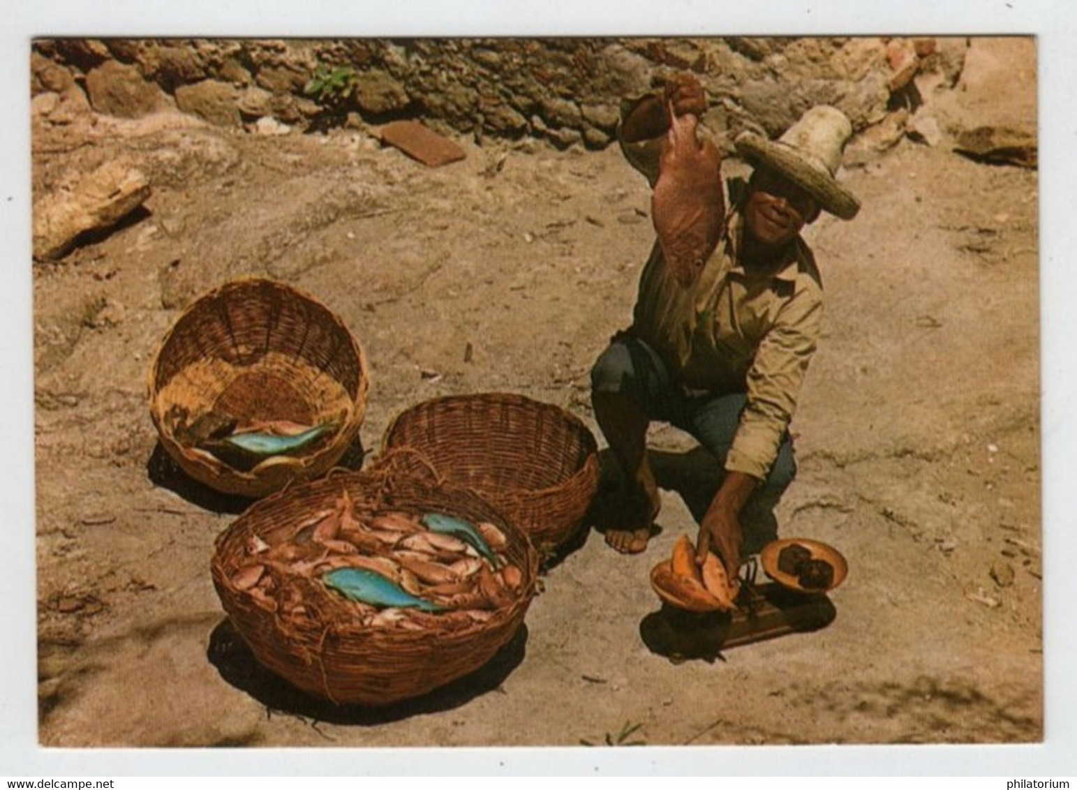 Martinique, Pêcheur De La Caravelle - La Trinite