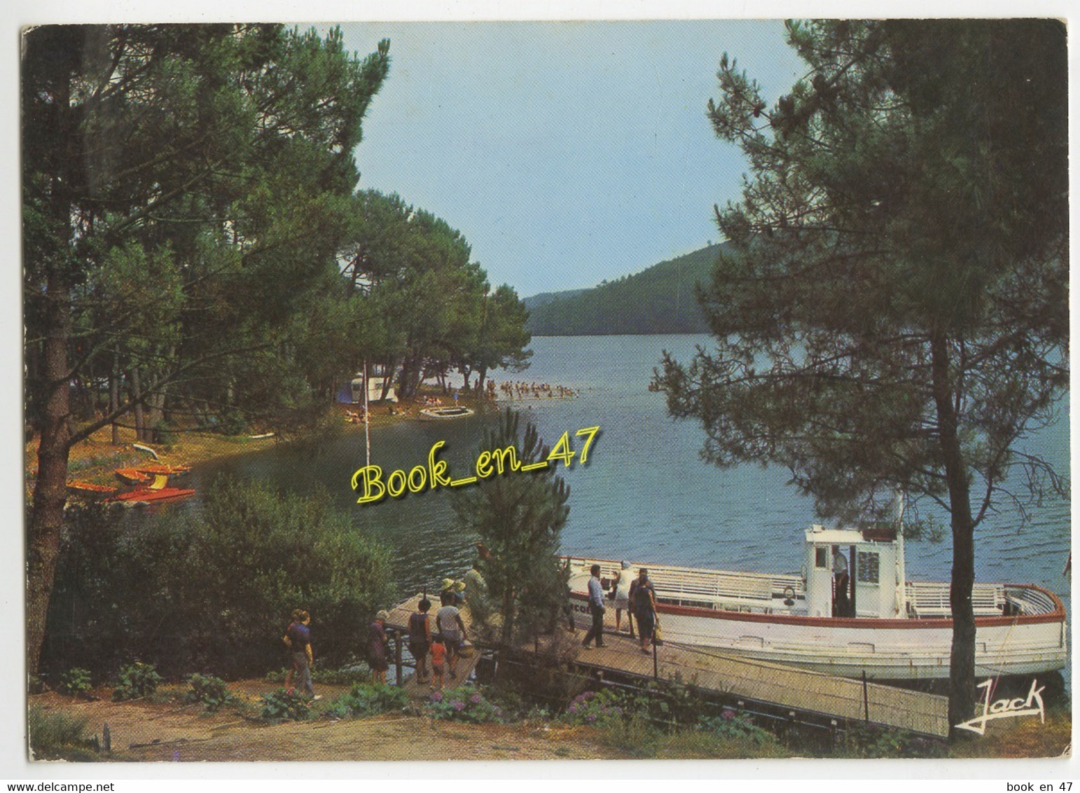 {85609} 22 Côtes D' Armor Mur De Bretagne Caurel , Le Lac De Guerlédan ; Animée - Caurel