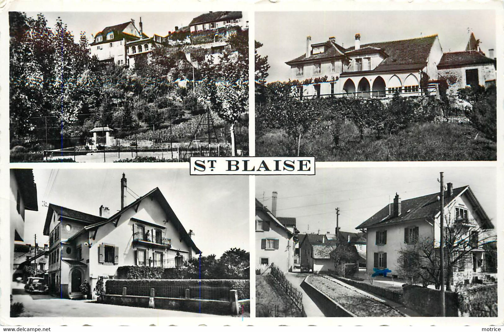 SAINT BLAISE - Carte Multi-vues. - Saint-Blaise