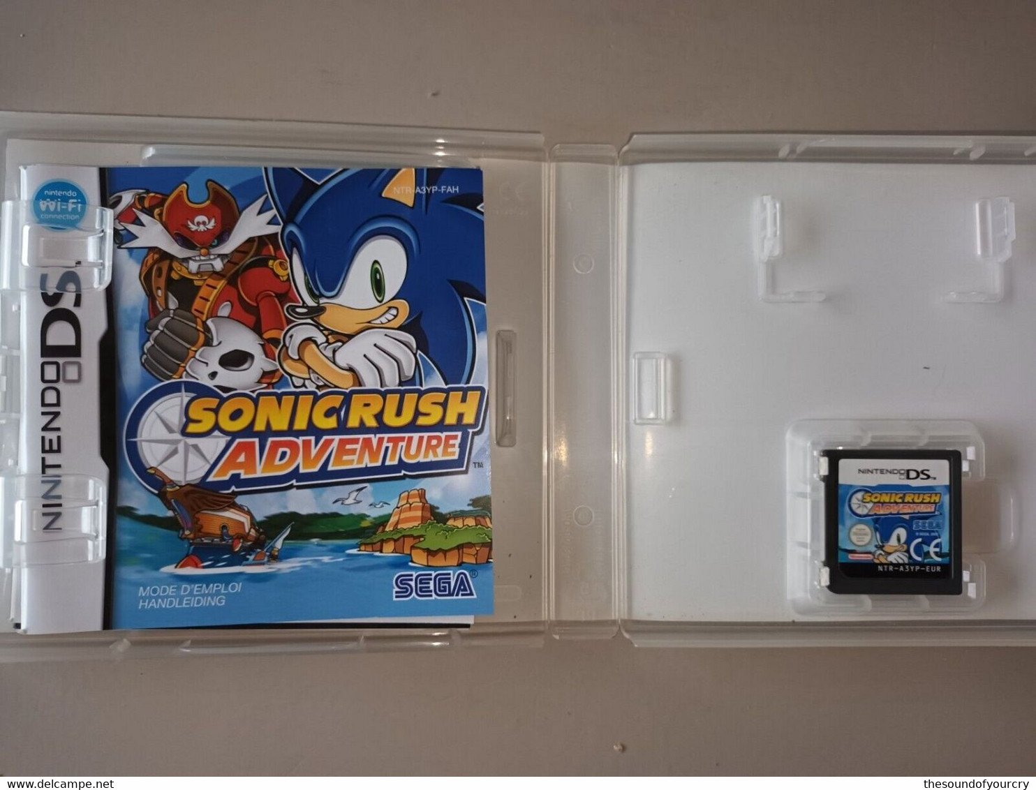 Game Nintendo Ds Sonic Rush Adventure - Nintendo DS