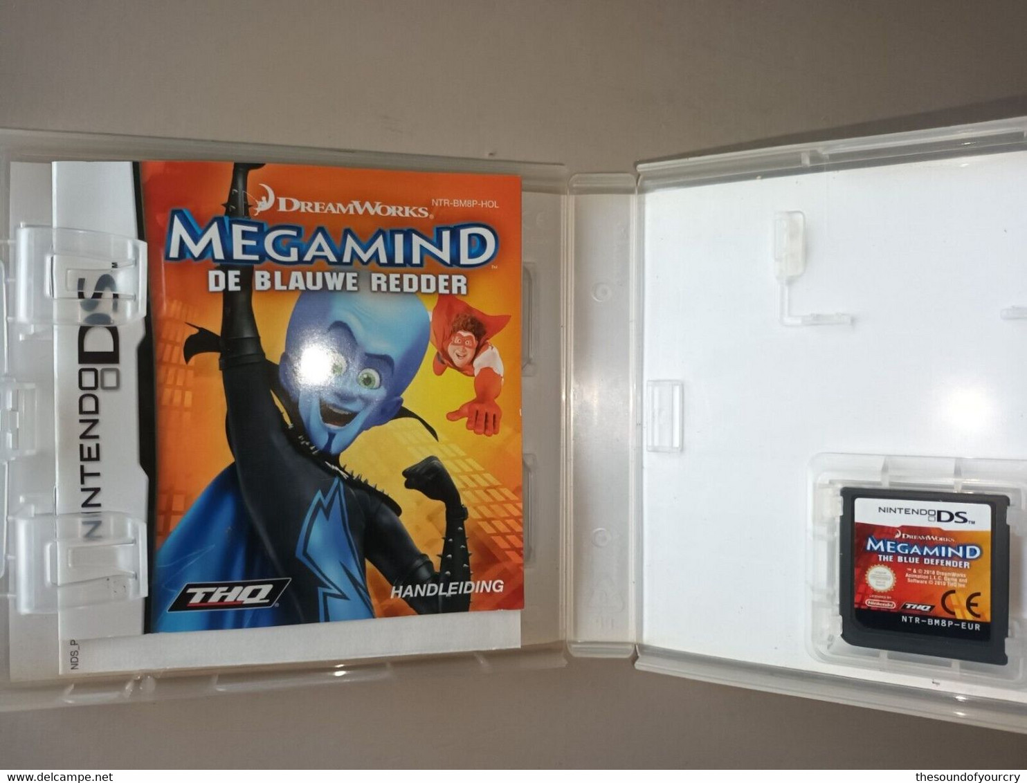 Game Nintendo Ds  Megamind De Blauwe Ridder - Nintendo DS