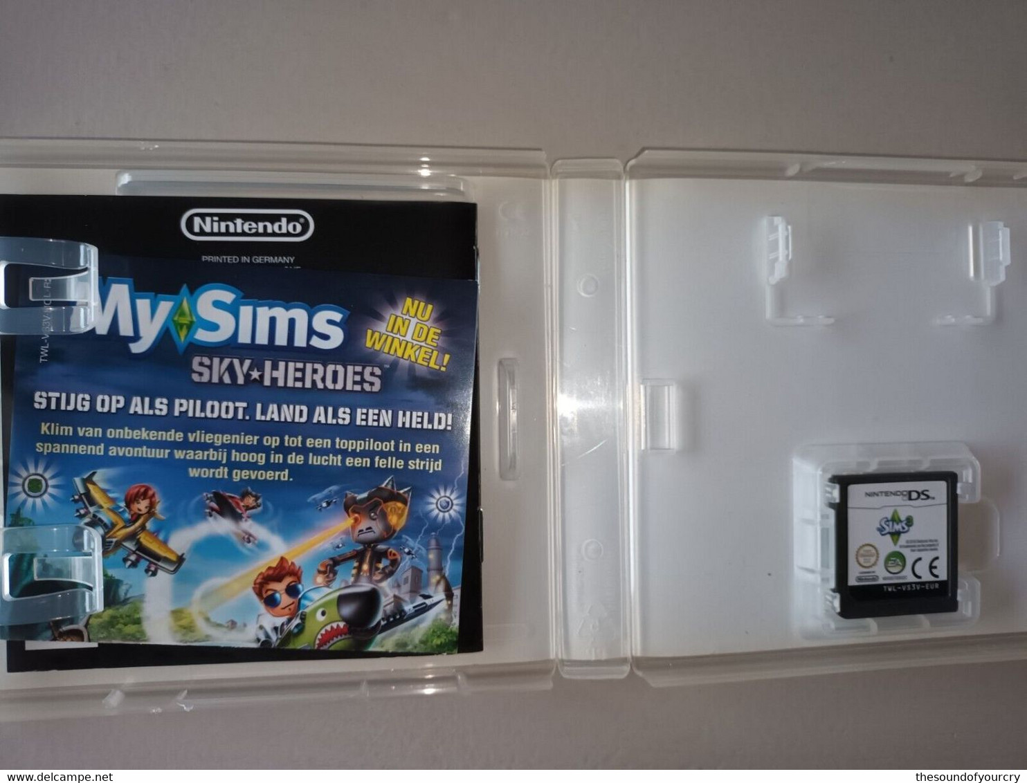 Game Nintendo Ds  My Sims  Sky Heroes - Nintendo DS