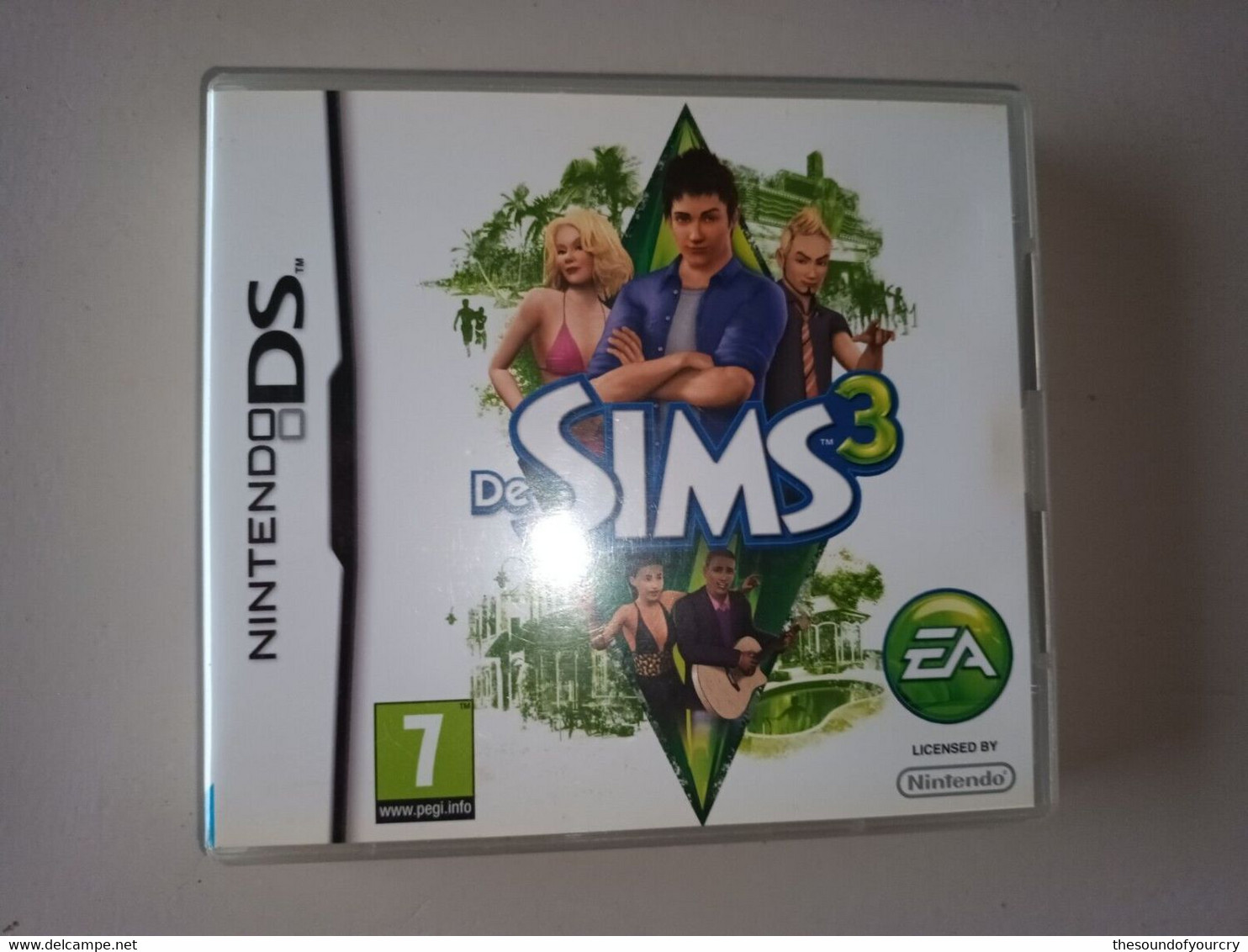 Game Nintendo Ds  My Sims  Sky Heroes - Nintendo DS