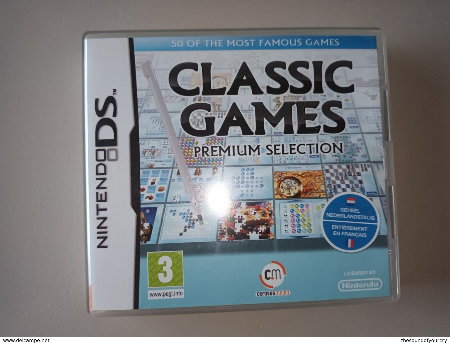 Game Nintendo Ds Classic Games Premium Selection 50 In 1 Game - Nintendo DS
