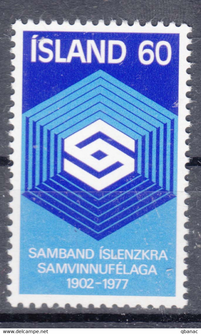 Iceland Island Ijsland 1977 Mi#525 Mint Never Hinged - Neufs