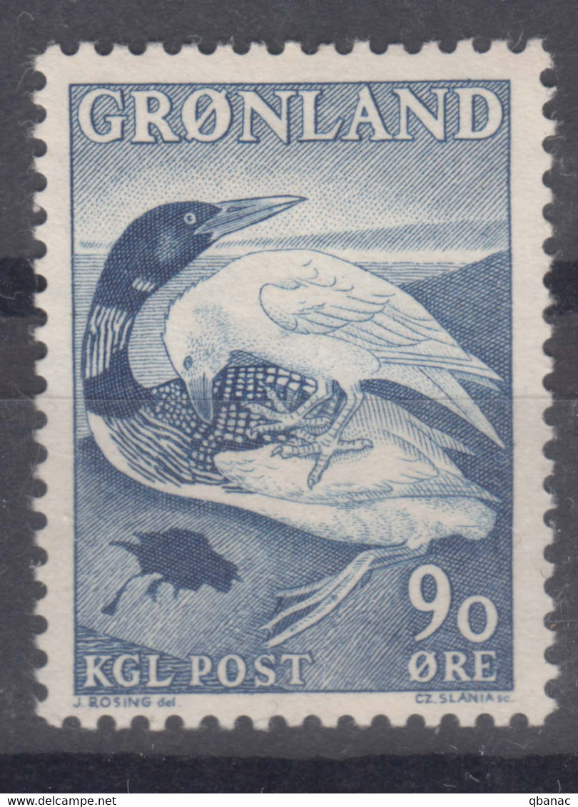 Gronland Greenland 1967 Mi#68 Mint Never Hinged - Nuovi