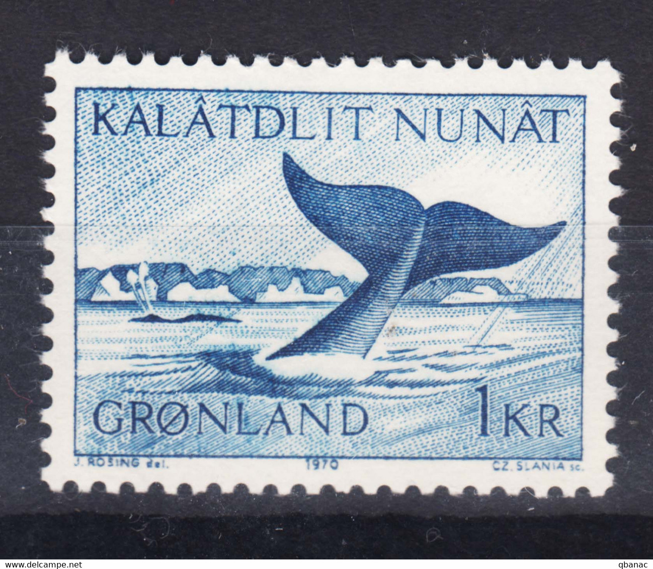 Gronland Greenland 1970 Mi#75 Mint Never Hinged - Ungebraucht