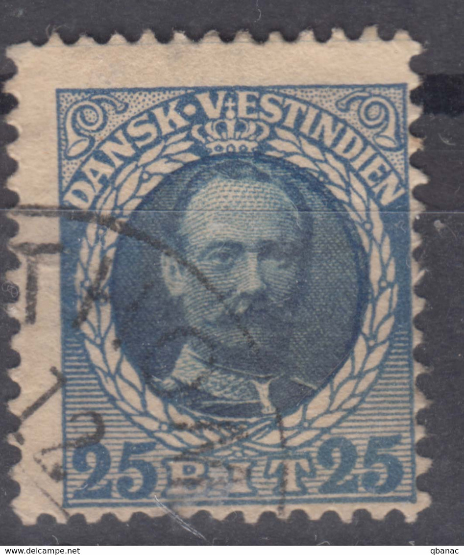 Denmark Danish Antilles (West India) 1907 Mi#45 Used - Danemark (Antilles)