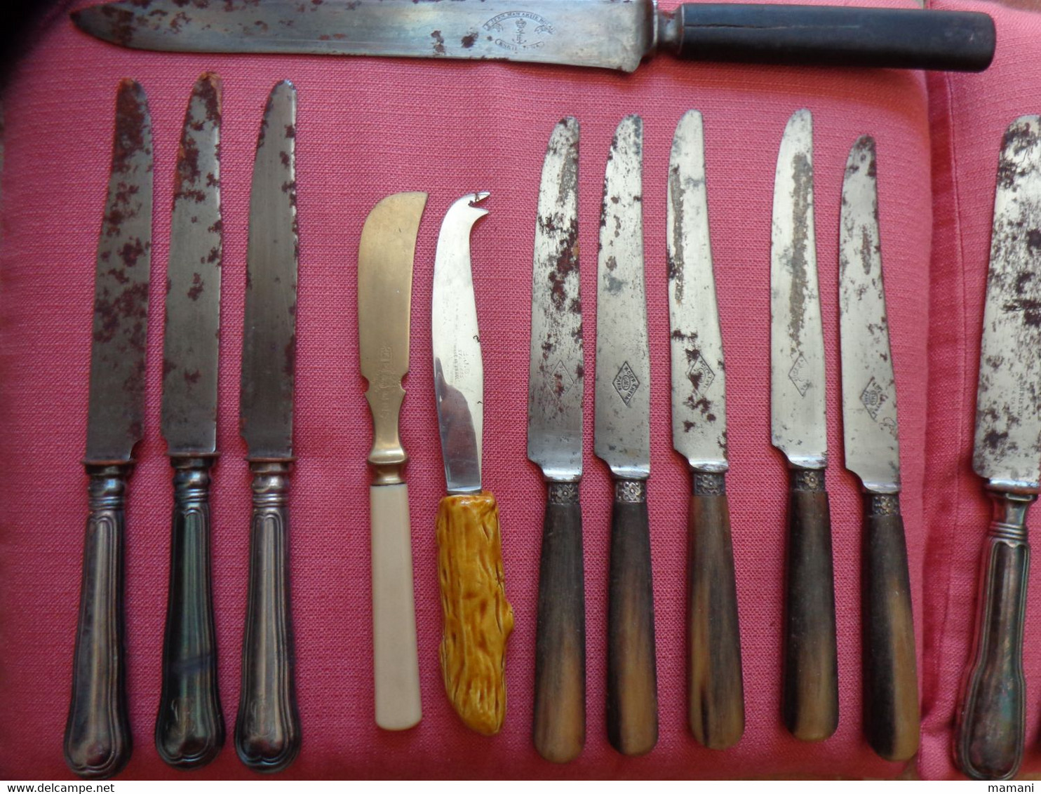 Lot De Couteaux Anciens Christophe Et Autre - Knives