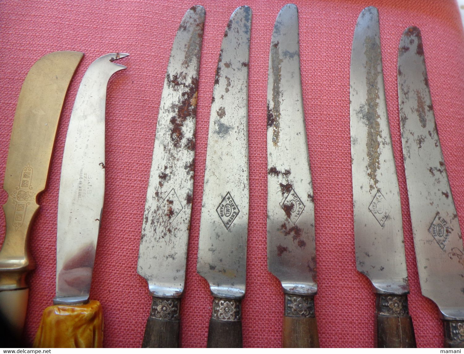 lot de couteaux anciens christophe et autre