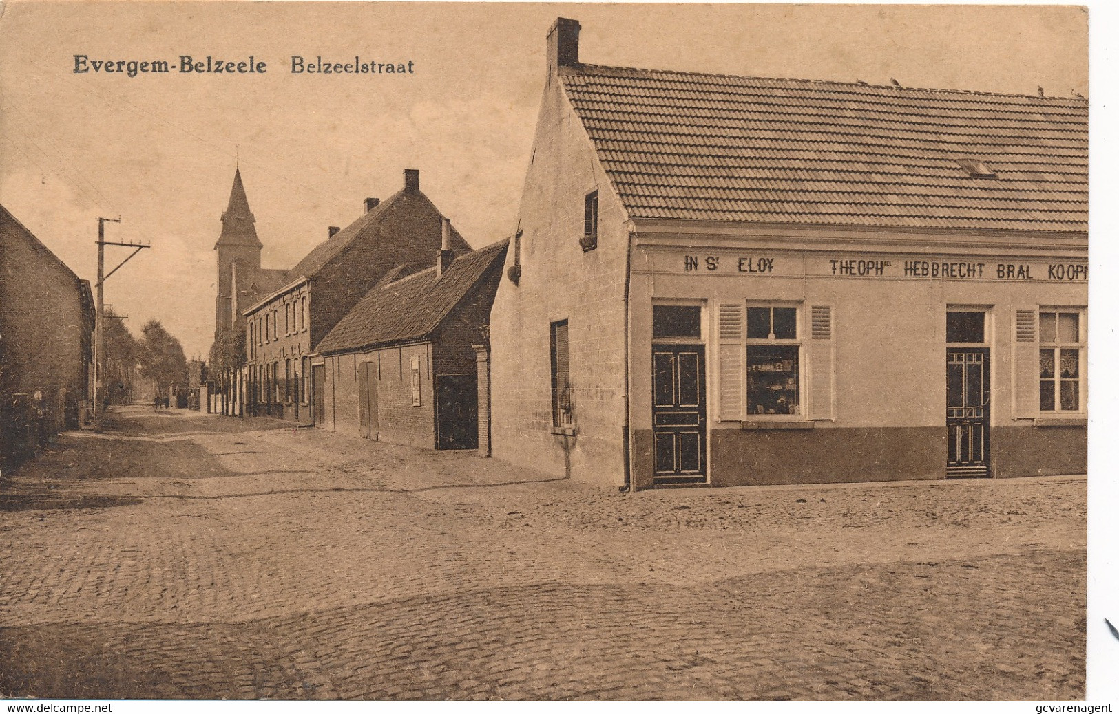 EVERGEM BELZELE  BELZEELSTRAAT   2 SCANS - Evergem