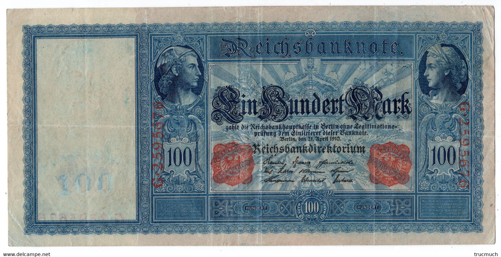 26 - ALLEMAGNE - 100 Mark - Berlin, 21.04.1910 - 100 Mark