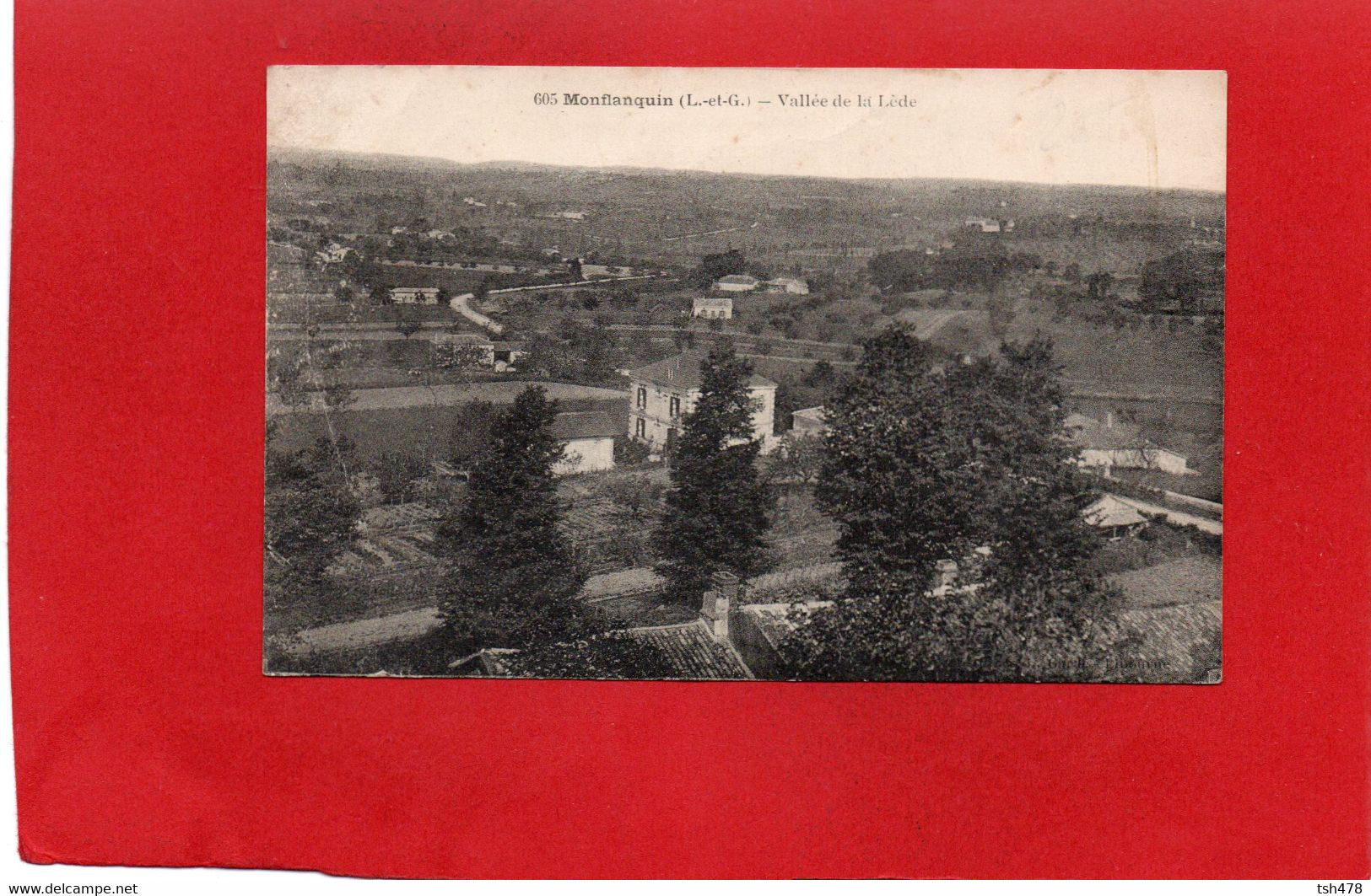 47-----MONFLANQUIN---vallée De La Lède---voir 2 Scans - Monflanquin