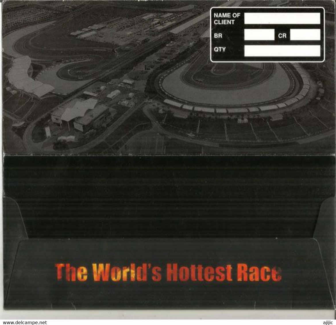 MALAYSIA.SEPANG F1 . BOOKLET.  MALAYSIAN GRAND PRIX  2002 (empty Inside) - Automobile - F1
