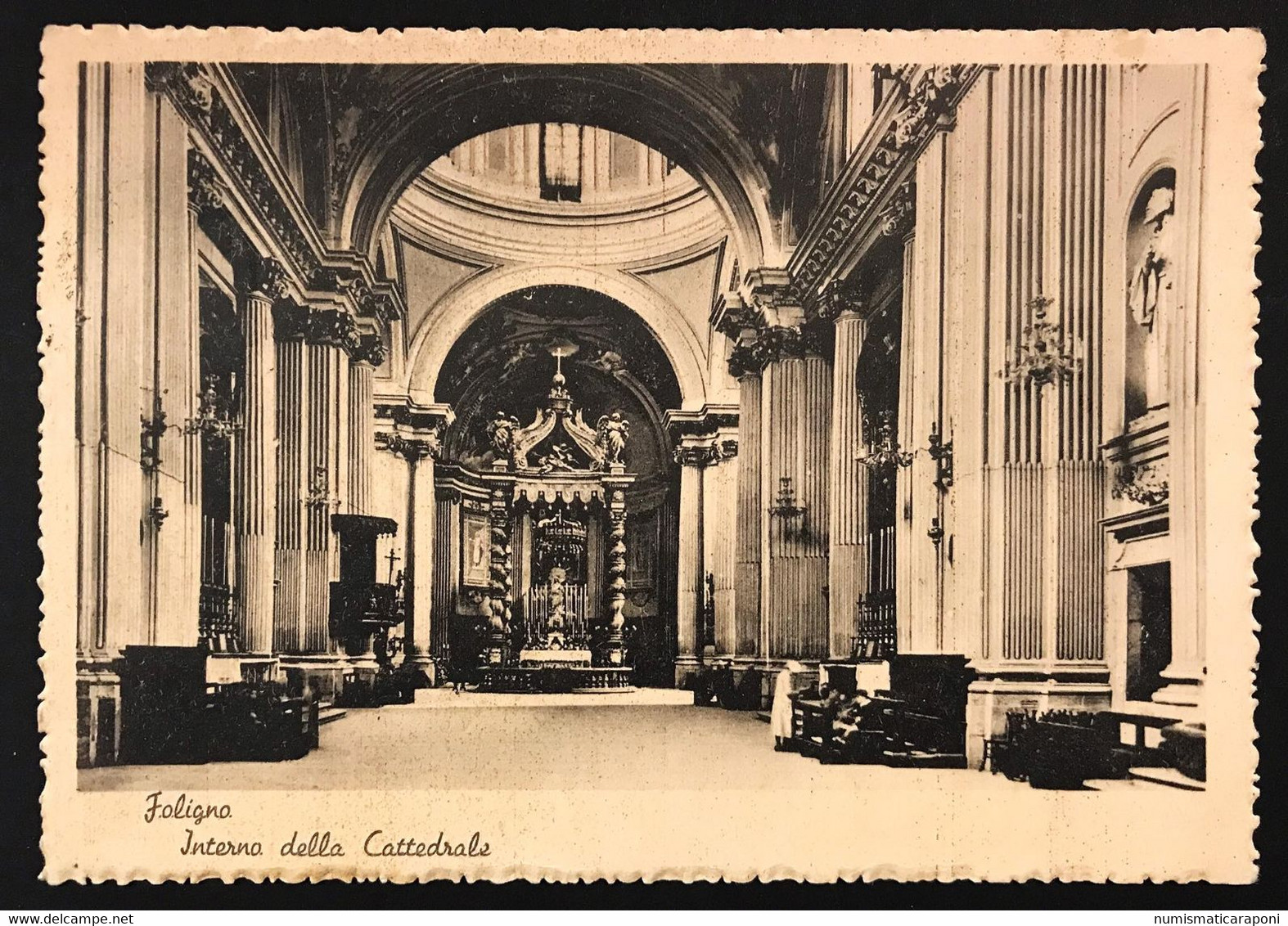 Foligno Interno Della Cattedrale VIAGGIATA 1942 COD.C.3687 - Foligno