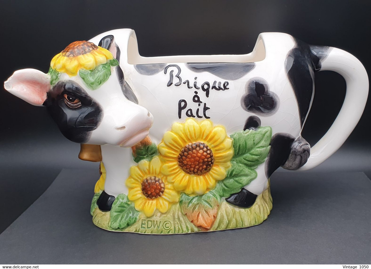 ✅Vintage Vache Creamer 1970 Céramique TBE #peintmain #cow #vintage - Non Classificati