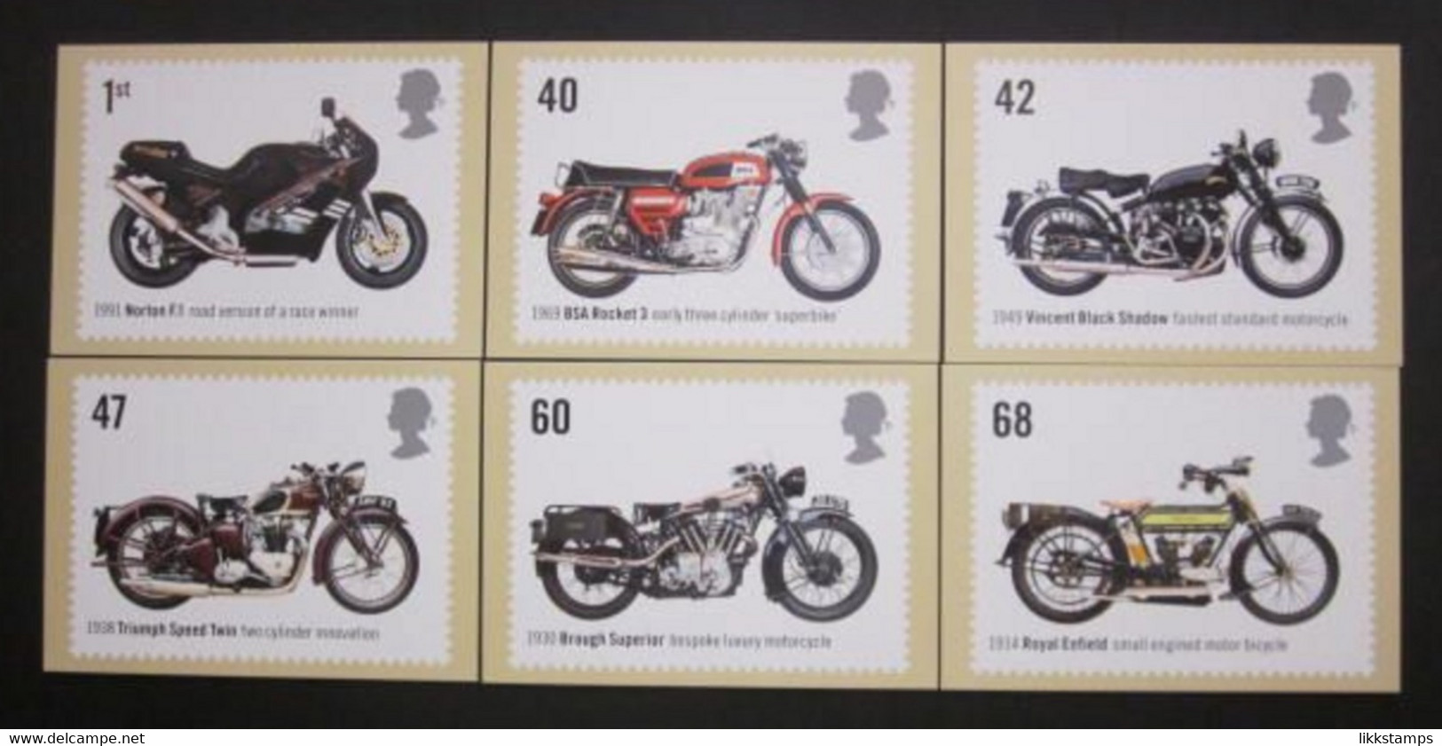 2005 MOTORCYCLES P.H.Q. CARDS UNUSED, ISSUE No. 277 (B) #00832 - PHQ Karten