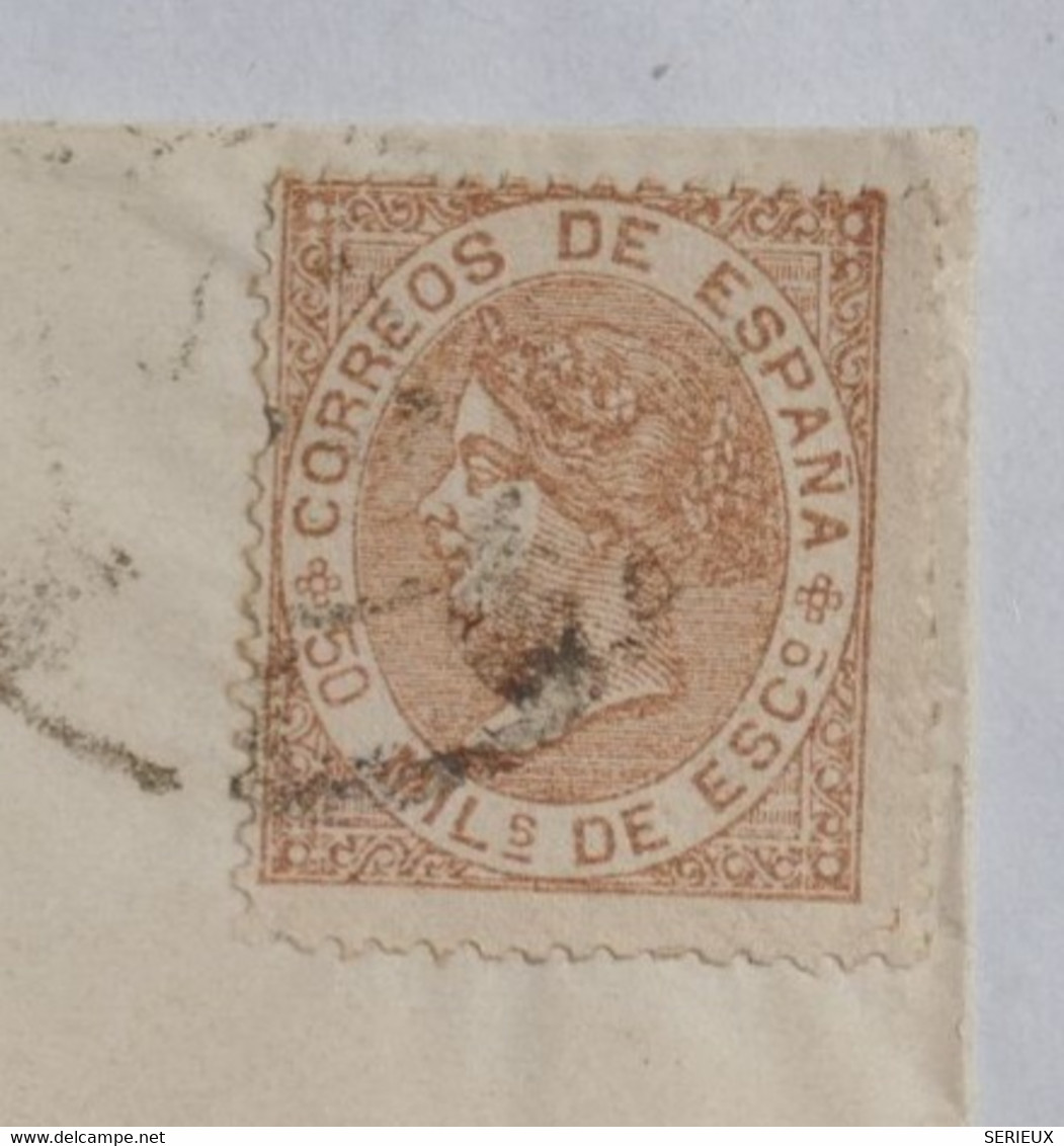 N9 ESPANA   BELLE LETTRE  1868 + ANDALUCIA  BAJA  CORDOBA  POUR OSUNA  ++ROUEDA  N° 10+ AFFRANCH.  INTERESSANT - Briefe U. Dokumente