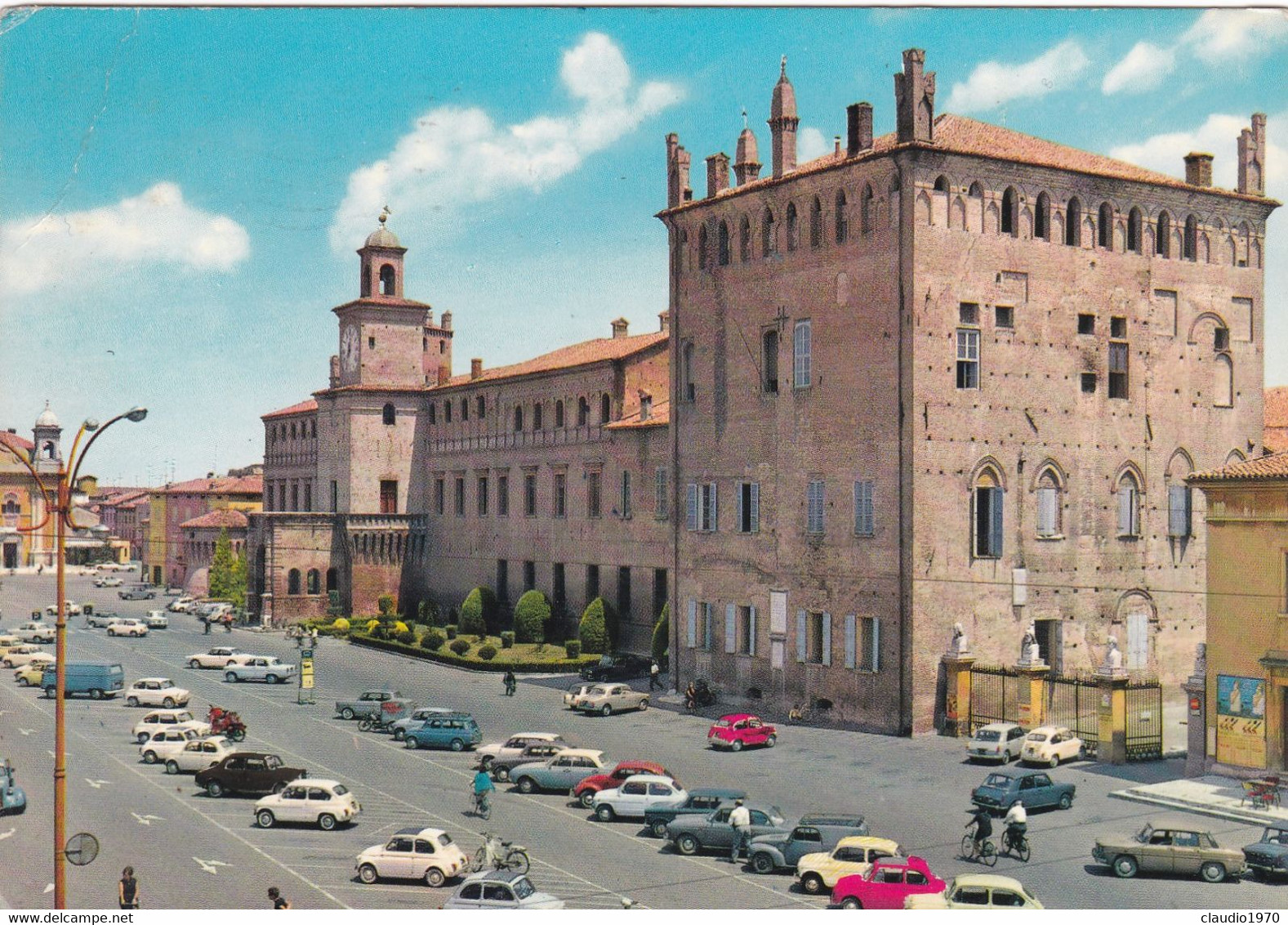 CARPI (MODENA) - CARTOLINA - CASTELLO - VIAGGIATA PER ALBATE (COMO) - Carpi