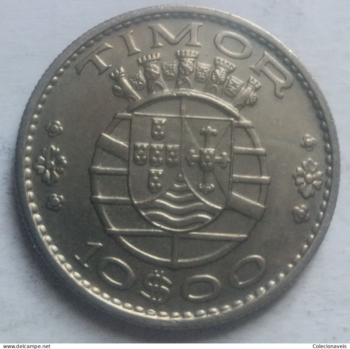 10 Escudos 1970 Timor (8) - Timor