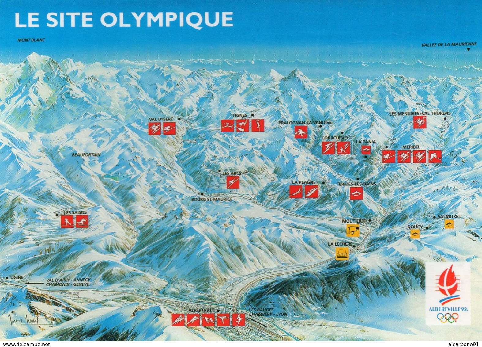 ALBERTVILLE - Le Site Des Jeux Olympiques D'hiver 1992 - Albertville