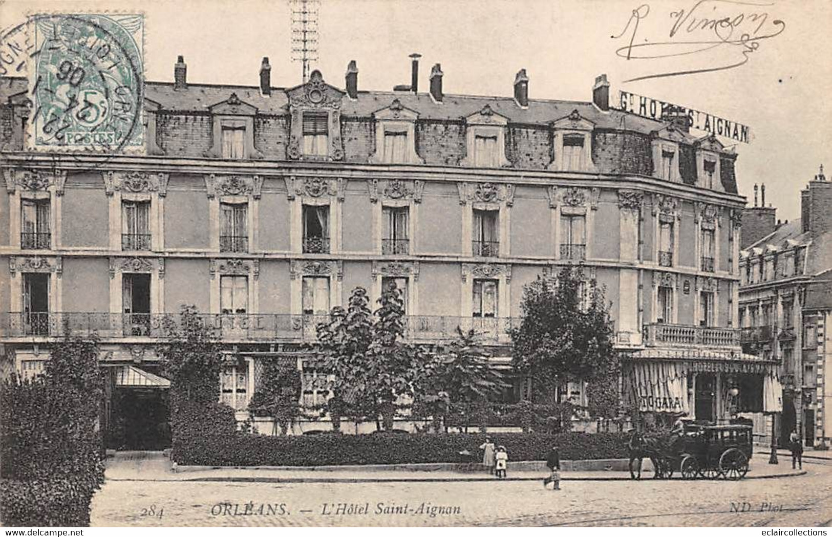 Orléans      45        L'Hotel  Saint Aignan     (voir Scan) - Orleans