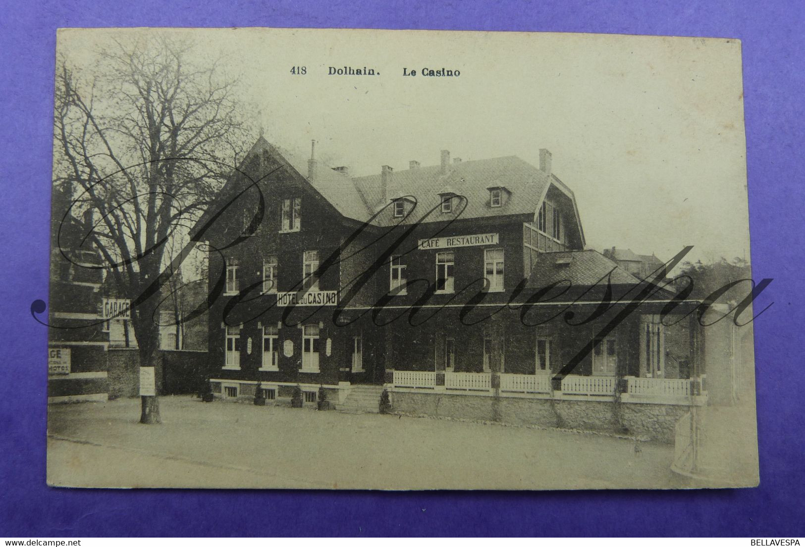 Dolhain. Cafe Restaurant  Hôtel  Du Casino. 1926 Limbourg- Edit Hayet - Limbourg