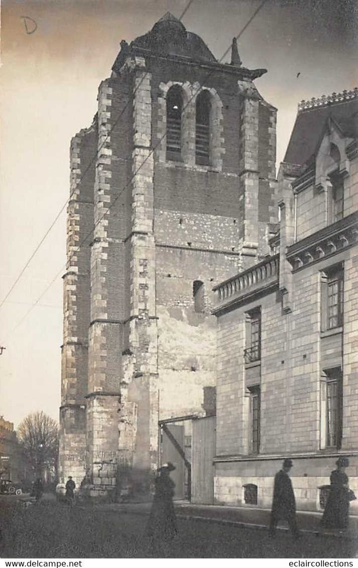 Orléans      45         Ancien Clocher De St Paterne.  Aspect Carte Photo      (voir Scan) - Orleans