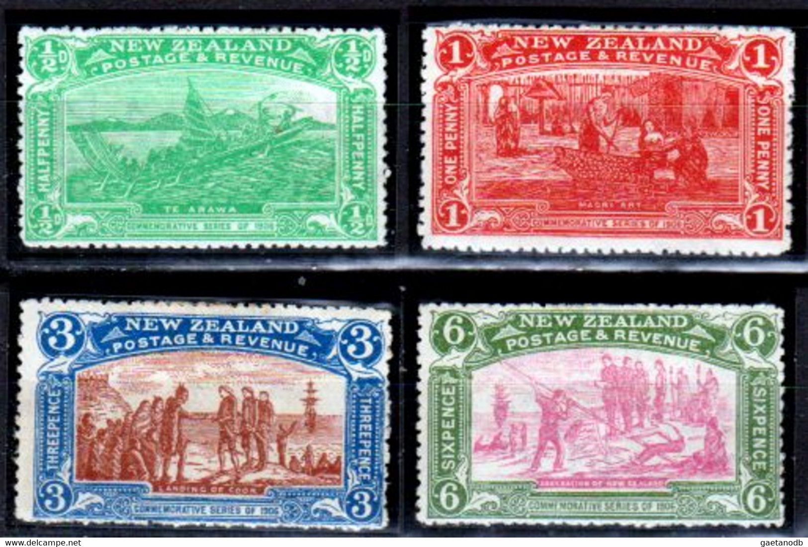 Nuova-Zelanda-0091 - Emissione 1906 (+) Hingad - Qualità A Vostro Giudizio. - Unused Stamps