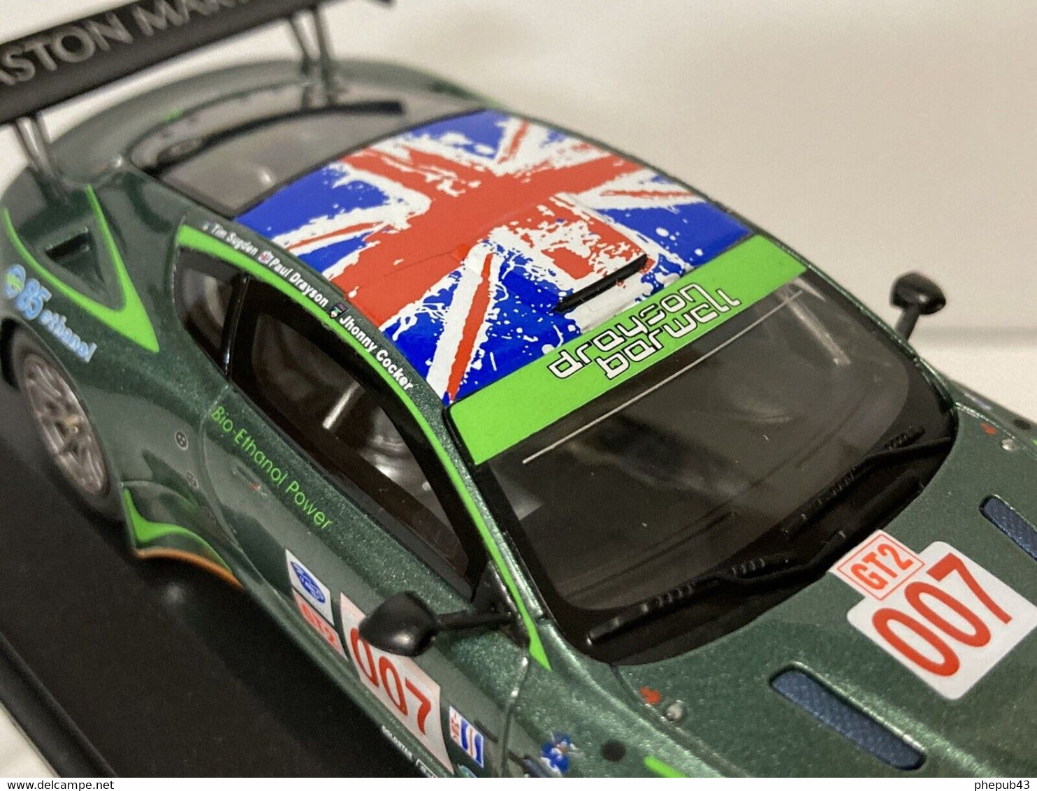 Aston Martin DBRS9 – Team Barwell Motorsport - Dryson/Cocker/Sugden – 12h Sebring 2008 #007 - Minichamps - Minichamps