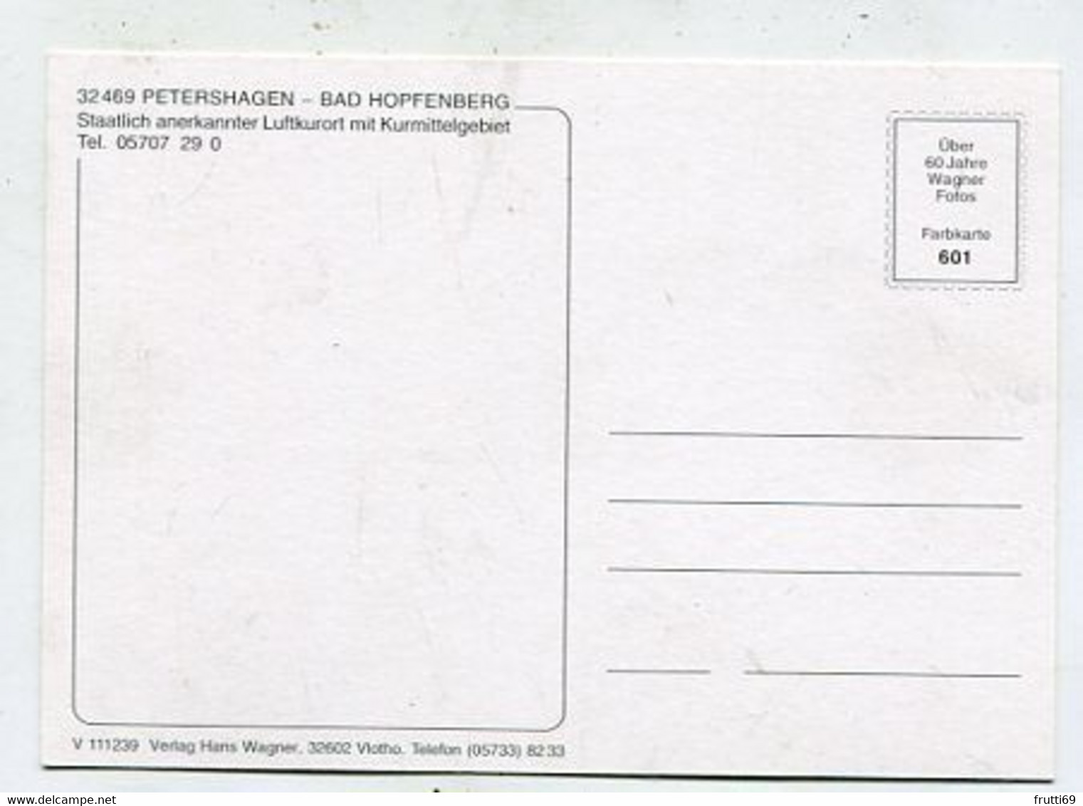 AK 057196 GERMANY - Petershagen - Bad Hopfenberg - Petershagen