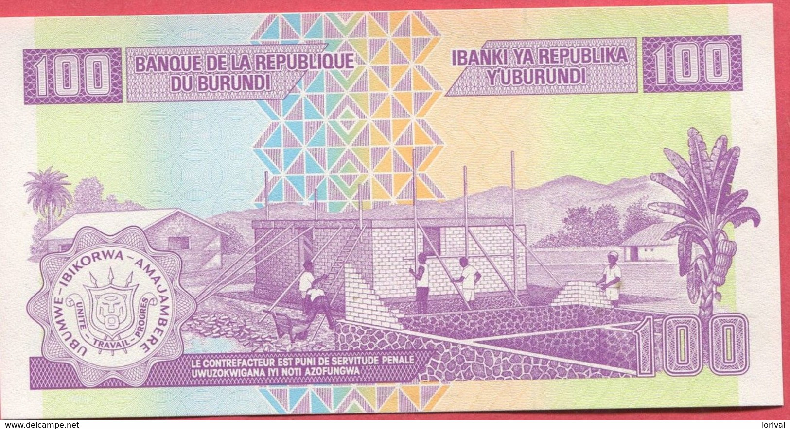 100 Francs 01/09/2011 Neuf 2 Euros - Malaysie