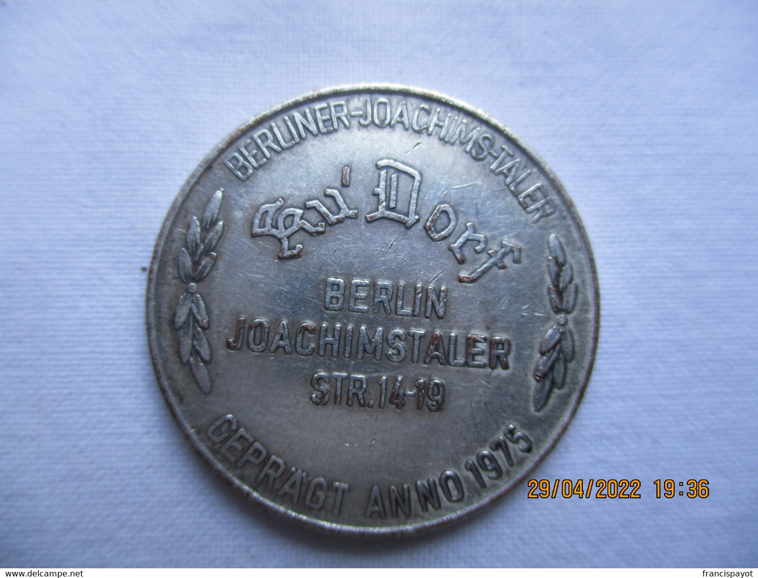 Germany: Token Joachim Staler Berlin 1975 - Professionals/Firms