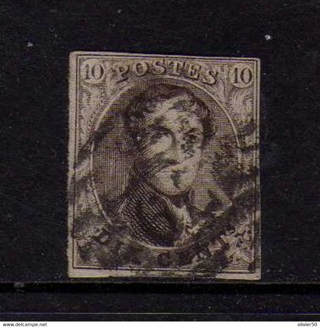 Belgique - Roi - Oblitere - 1849-1865 Medaillons (Varia)