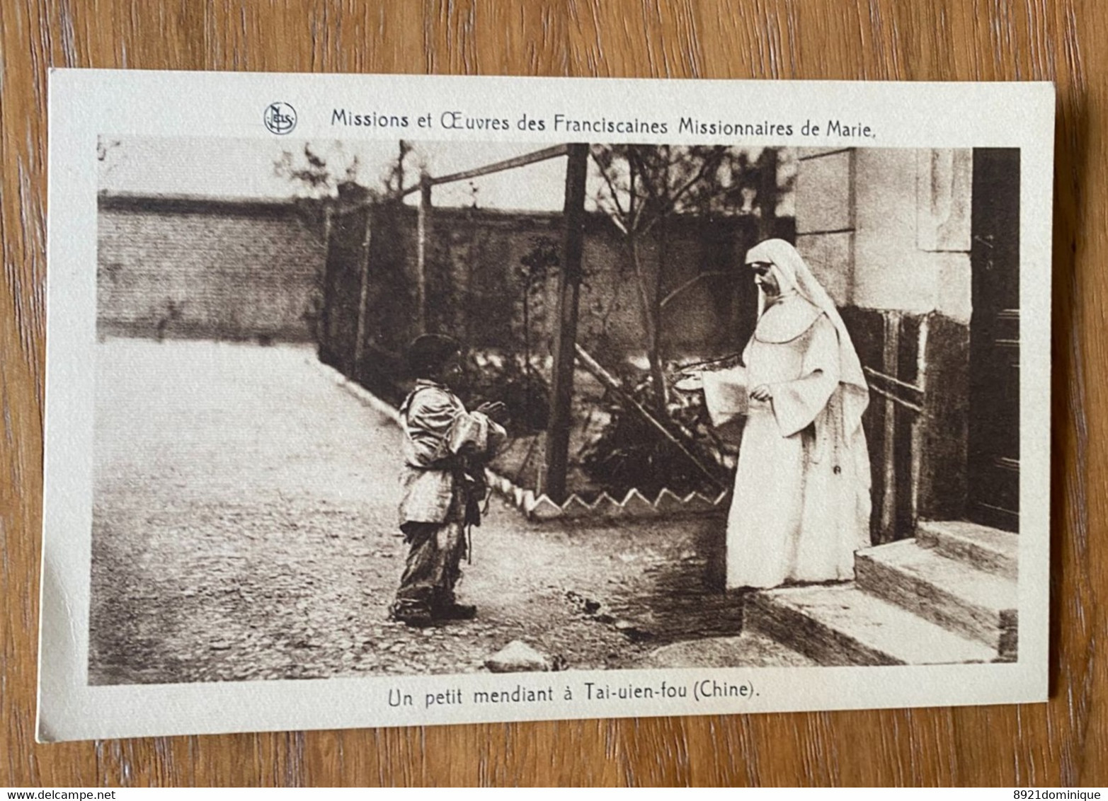 Un Petit Mendiant à Tai-uien-fou - Chine  (China) : Les Franciscaines Missionnaires De Marie En Mission - Chine