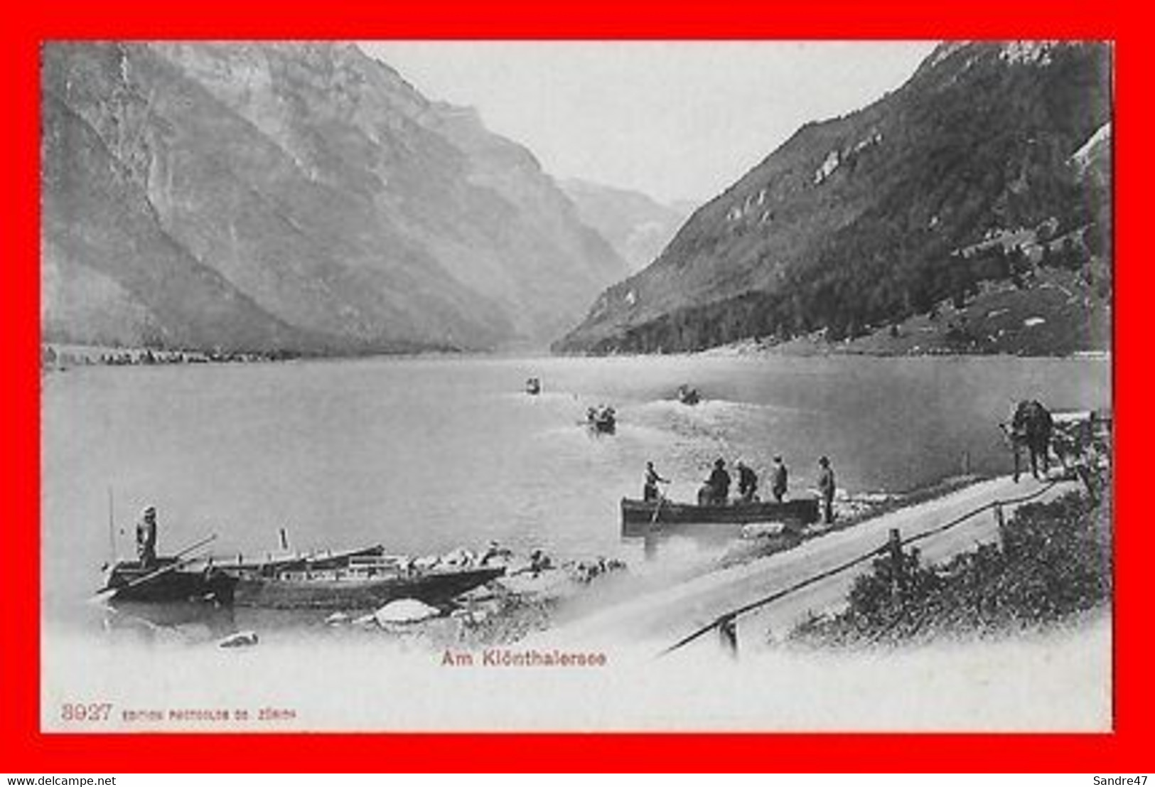 CPA WALENSTADT (Suisse)  Am Walensee, Vue Du Lac...O549 - Walenstadt