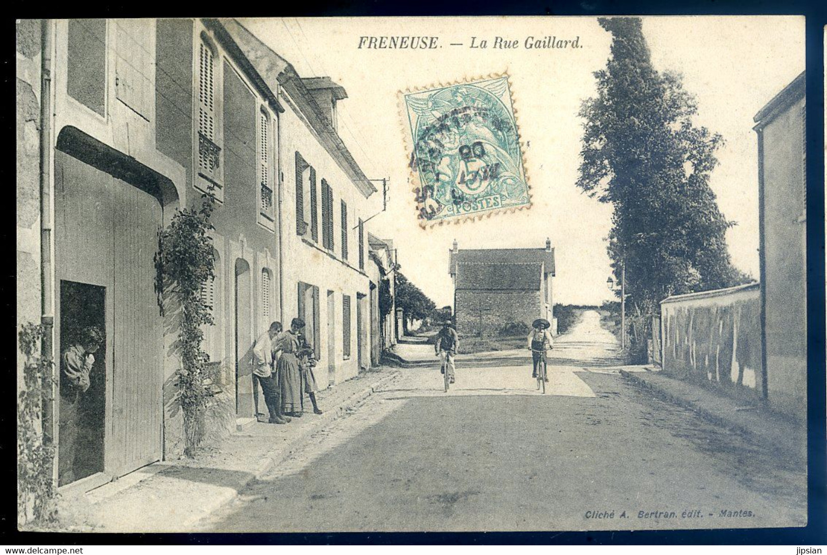 Cpa Du 78 Freneuse La Rue Gaillard   FEV22-84 - Freneuse