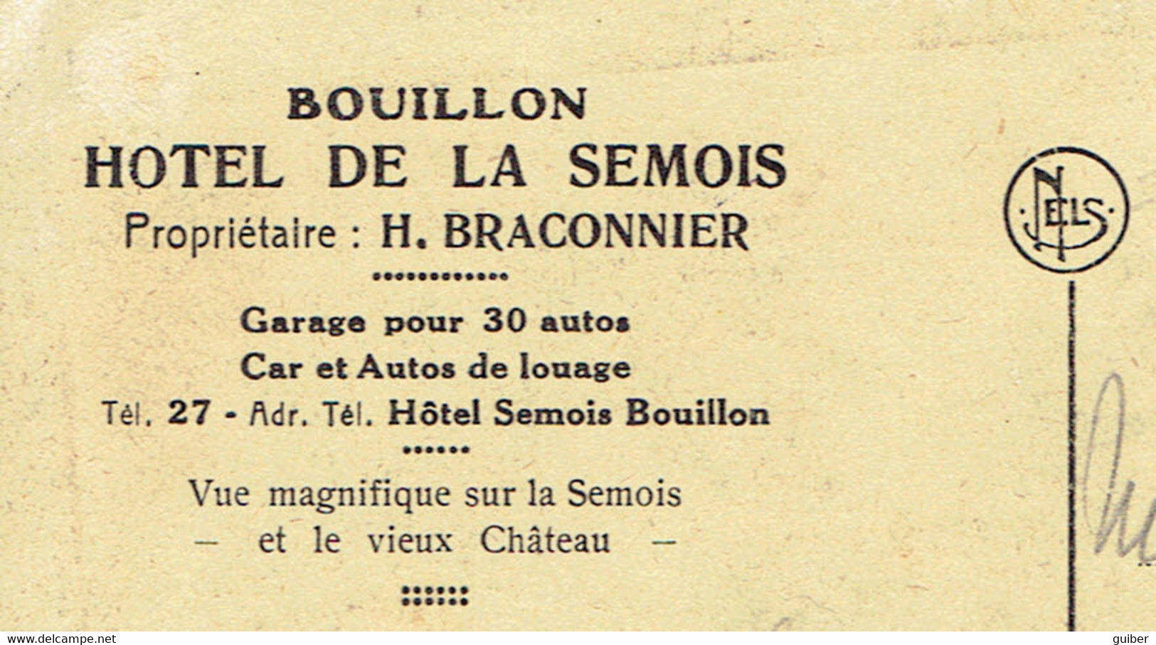 Bouillon Hotel De La Semois  Oldtimer - Bouillon