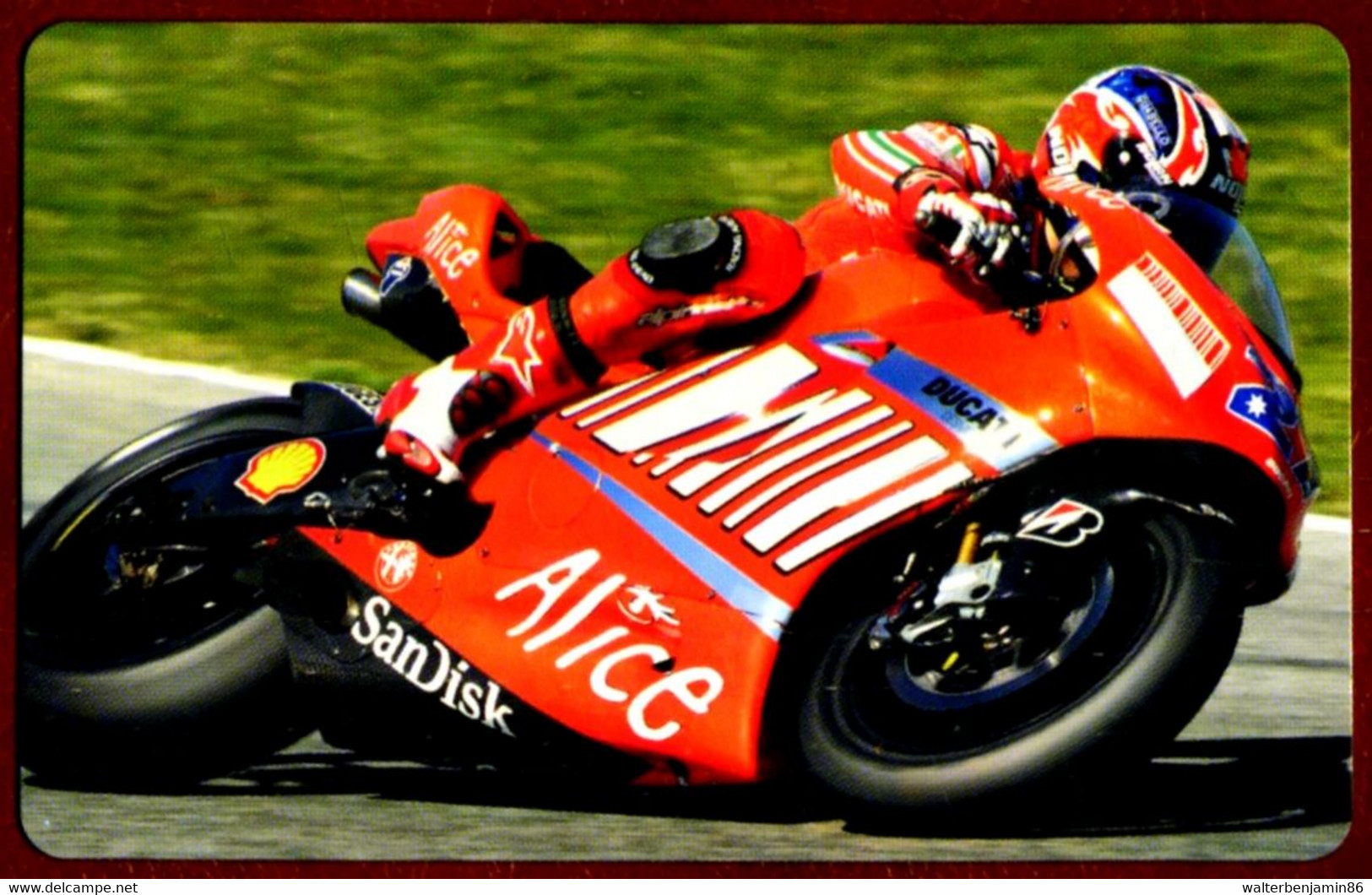 G 2256 758 C&C 4368 SCHEDA TELEFONICA NUOVA MAGNETIZZATA WORLD DUCATI WEEK 1/4 - Openbare Reclame