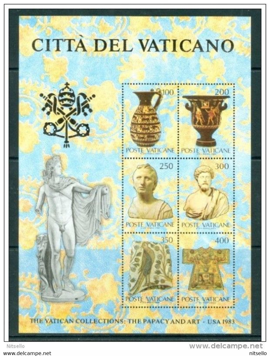 HB EUROPA  ///  (C060)  VATICANO 1983    //    YVERT. BL 5** MNH    //   CATALOG/COTE: 6€ - Blocks & Kleinbögen