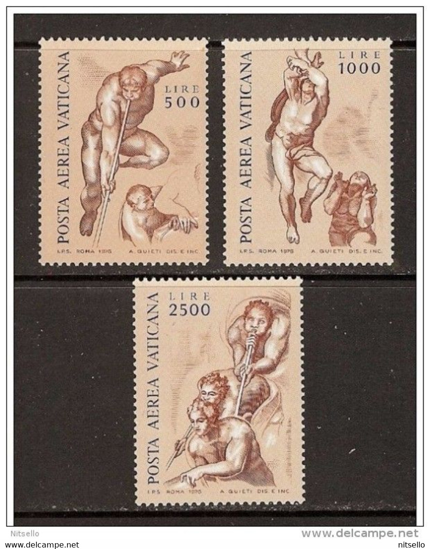 LOTE 2240  ///  (C155)  VATICANO   YVERT Nº: PA 60/62**MNH //  CATALOG.2012 / COTE: 7,50€ - Luftpost