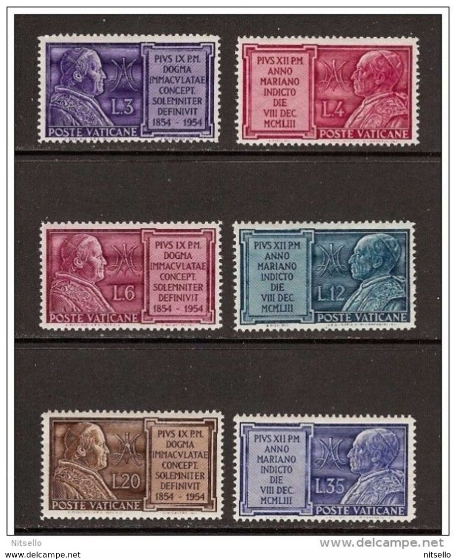 LOTE 2240  /// (C175) VATICANO YVERT Nº: 194/199 **MNH // CATALG/ COTE: 9€ ¡¡¡ OFERTA - LIQUIDATION - JE LIQUIDE !!! - Unused Stamps