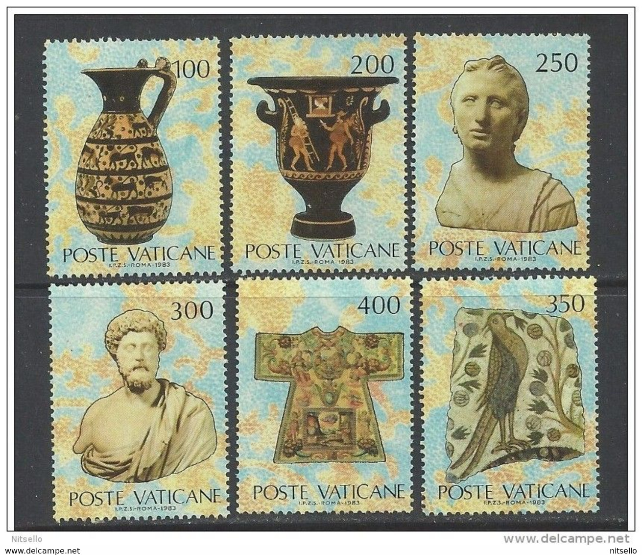 LOTE 2240  /// (C115) VATICANO YVERT Nº: SELLOS BLOCK 5 ** MNH  // CATALG/ COTE: 6€ ¡¡¡ - LIQUIDATION - JE LIQUIDE !!! - Ungebraucht