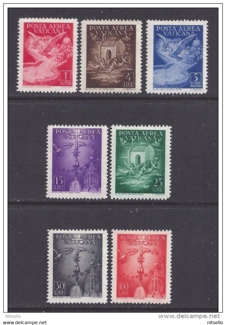 LOTE 2240  /// (C760) VATICANO YVERT Nº: PA 9/15 **MNH // CATALG/COTE: 28€ ¡¡¡ OFERTA - LIQUIDATION - JE LIQUIDE !!! - Luftpost