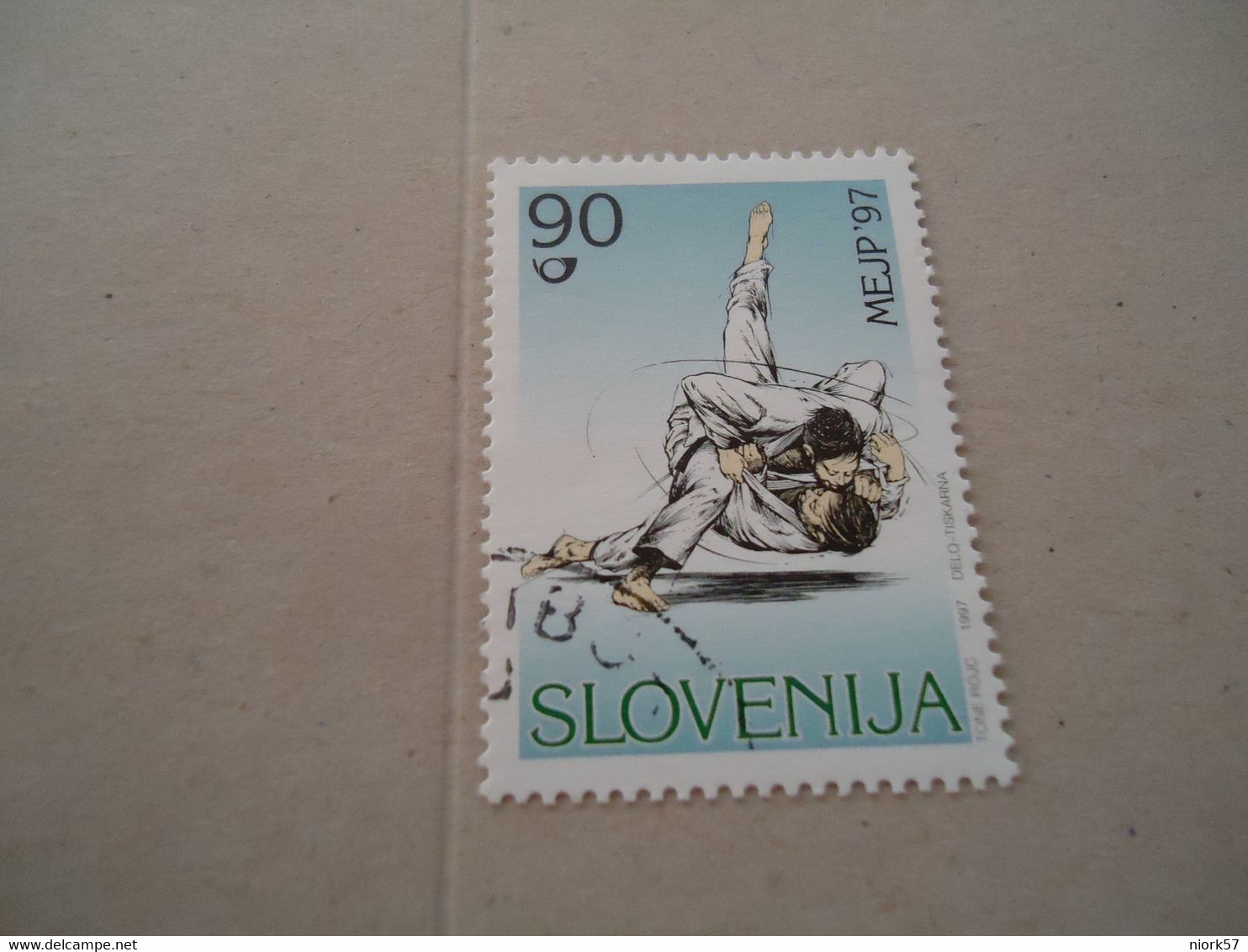 SLOVENIA USED   STAMPS  JUDO - Jumping