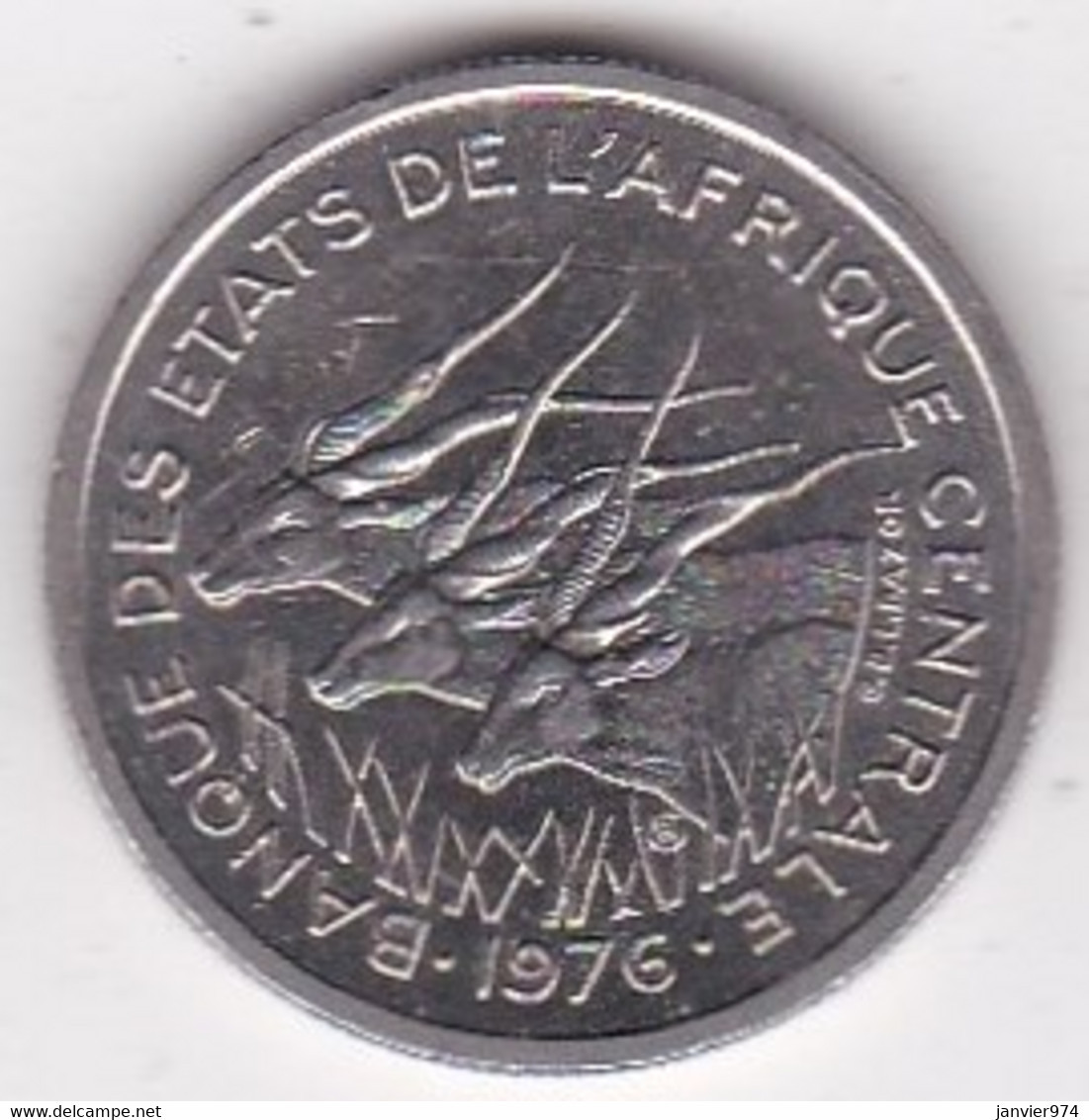 Banque Des Etats De L'Afrique Centrale. 50 Francs 1976 D Gabon - Gabon